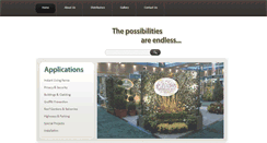 Desktop Screenshot of morigreenlivingfences.com